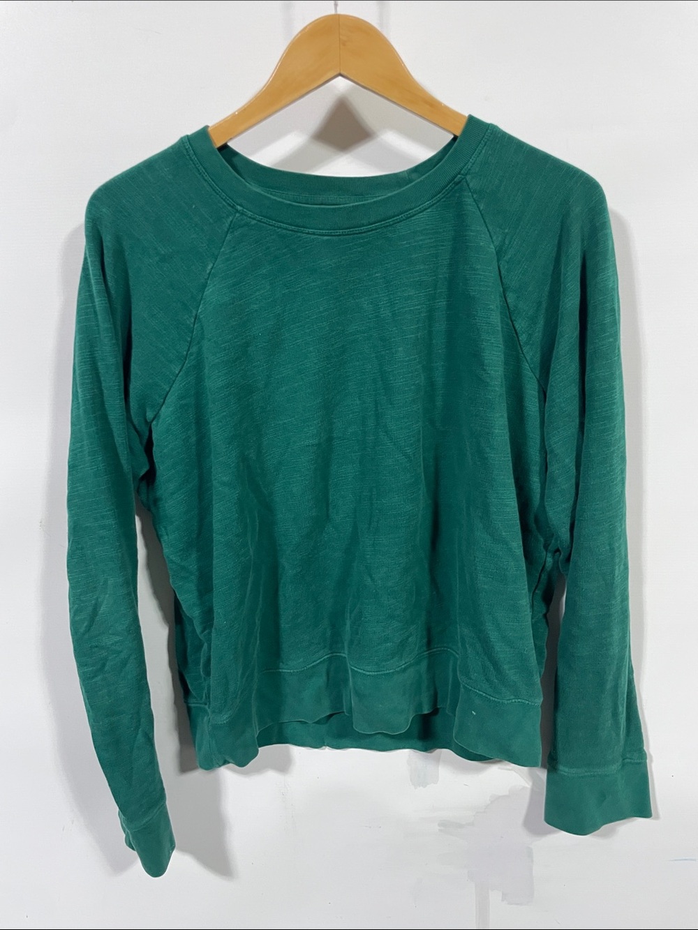 J. Crew Teal Green Crewneck Sweatshirt